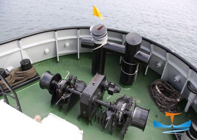 Cantidad de trabajo teledirigida 55kn del chigre marino del ancla de Φ 36m m para el equipo de la cubierta