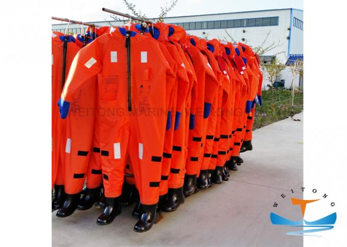 Equipo de seguridad marítima del OEM, traje de inmersión aislado marinero marino del SOLAS con CCS