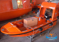 China Bote de salvamento de alta velocidad del bote salvavidas con el material plástico reforzado aprobación del SOLAS compañía
