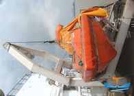Lanzamiento del pescante de la balsa salvavidas de la aprobación de CCS, grúa 28-45kn del pescante del barco que alza la carga