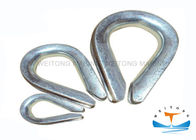 Heavy Duty Rigging Lifting Equipment / Galvanized Wire Rope Thimble