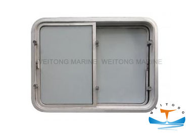 Windows marino de aluminio para el tipo fijo tamaño claro de la casa de la rueda de los barcos de 200-450m m