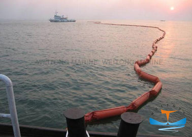 China Auge fácil de la contención de derrame de petróleo del despliegue, fuerza del boom del petróleo 20KN del Pvc fábrica