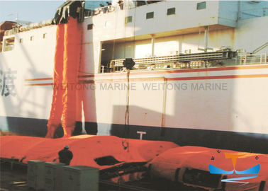 China Equipo de seguridad marítima de la balsa salvavidas, solo canal inclinado del sistema marino vertical de la evacuación fábrica